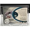 Image 2 : BYRON LEFTWICH LIMITED EDITION 042/100 SP AUTHENTIC GAME USED JERSEY PATCH