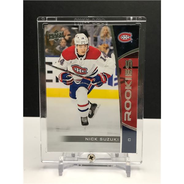 NICK SUZUKI U.D ROOKIE BOX SET ROOKIE CARD MONTREAL CANADIENS