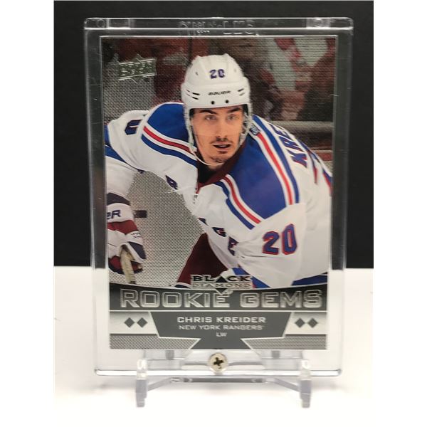 CHRIS KREIDER BLACK 'DOUBLE' DIAMOND ROOKIE GEMS ROOKIE CARD