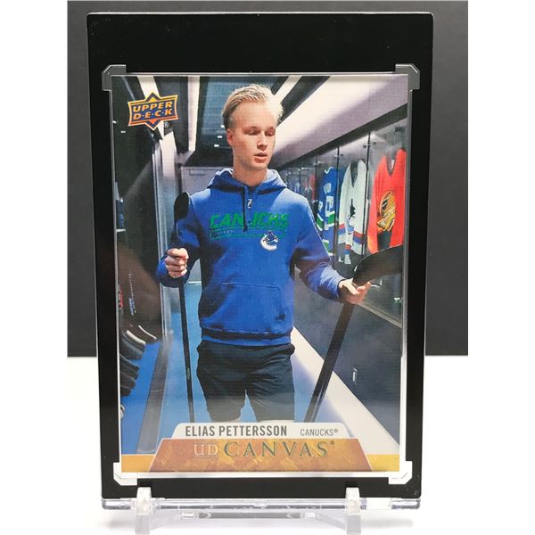 ELIAS PETTERSSON UPPER DECK CANVAS CARD