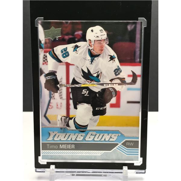 TIMO MEIER UPPER DECK YOUNG GUNS ROOKIE CARD