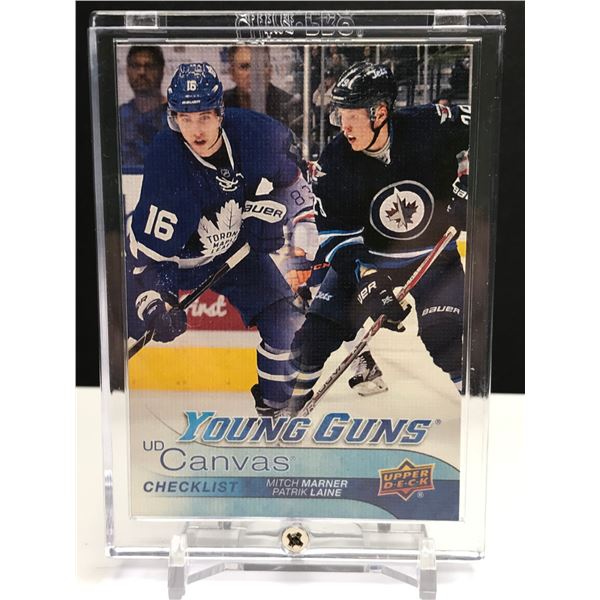 PATRICK LAINE/MITCH MARNER UPPER DECK YOUNG GUNS ROOKIE CHECKLIST