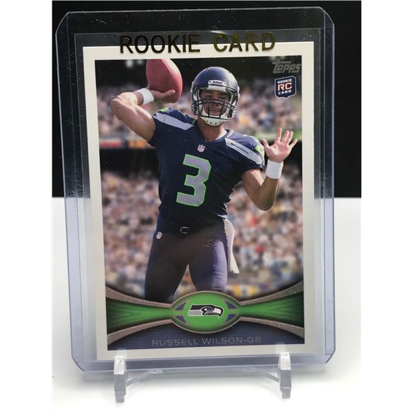 RUSSELL WILSON 2012 TOPPS No. 165 ROOKIE CARD