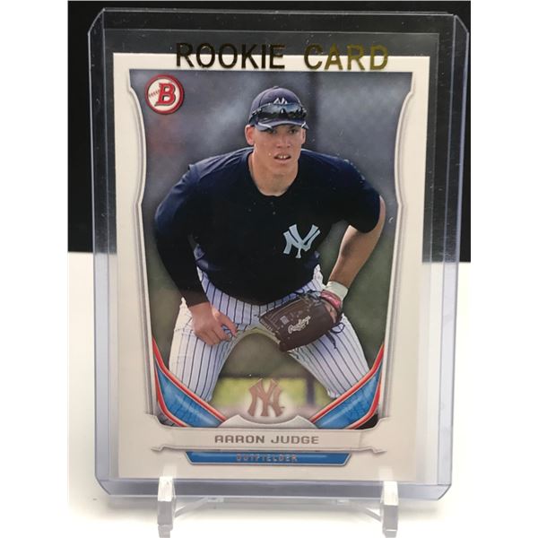 AARON JUDGE NEW YORK YANKEES 2014 BOWMAN ROOKIE CARD