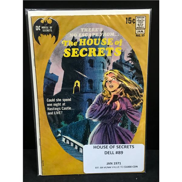 DC COMICS HOUSE OF SECRETS NO.89