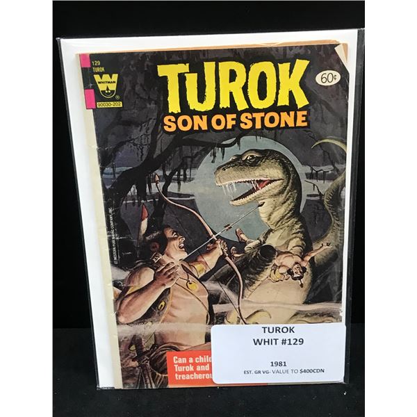 WHITMAN COMICS TUROK NO.129