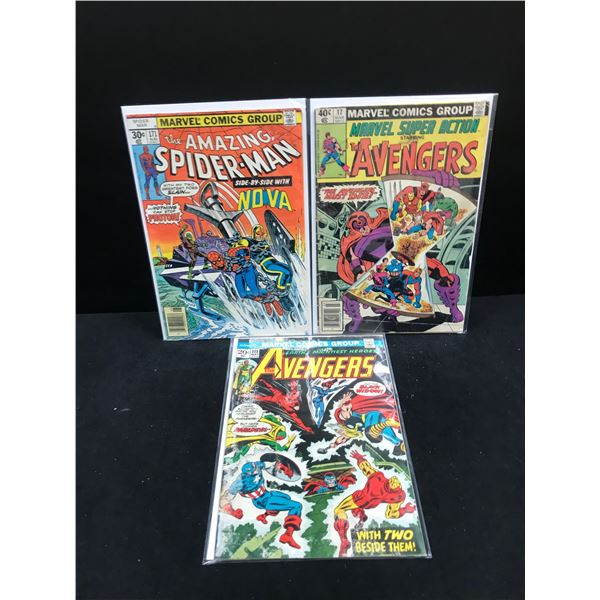 BRONZE AGE MARVEL COMICS LOT (ASM/AVENGERS)