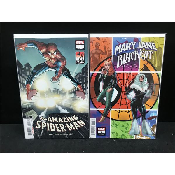 MARVEL COMICS SPIDER-MAN NO.1 AND MARYJANE NO.1