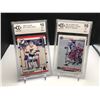 Image 1 : CURTIS JOSEPH/KEITH TKUCHUK ROOKIE CARD LOT (GRADED BCCG GEM MINT 10)