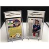 Image 2 : CURTIS JOSEPH/KEITH TKUCHUK ROOKIE CARD LOT (GRADED BCCG GEM MINT 10)