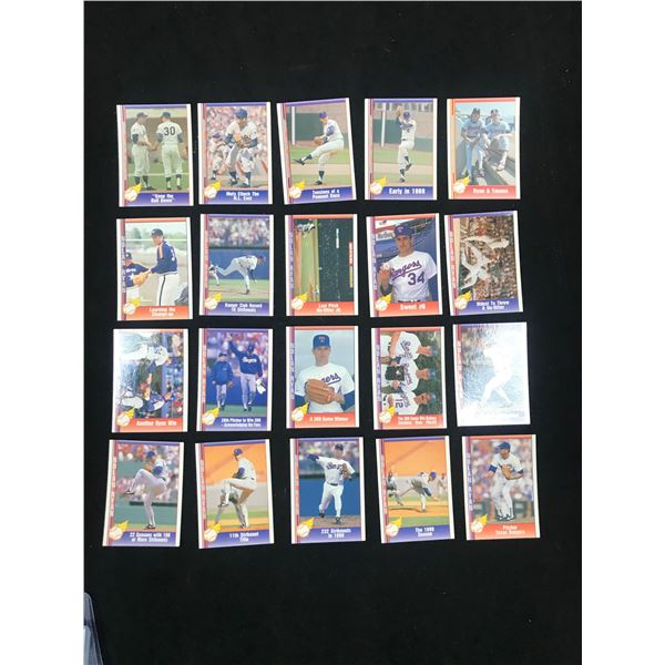 NOLAN RYAN LOT OF 20 CARDS