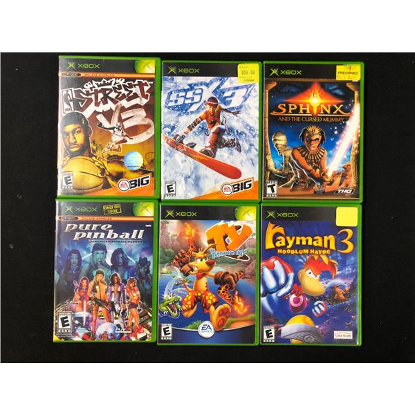 VARIOUS XBOX VIDEO GAME LOT