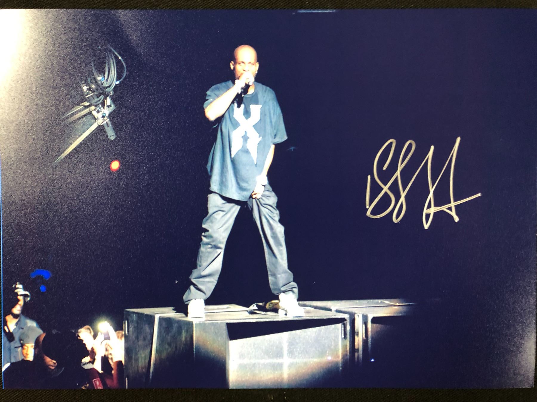 Dmx Rapper Signed DMX SIGNED 8 X 10 (RA COA)