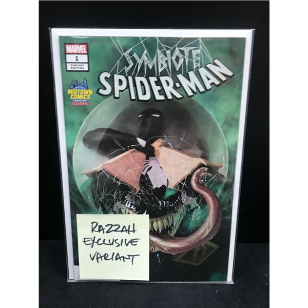 MARVEL COMICS SYMBIOTE SPIDER-MAN NO.1 (RAZZAH EXCLUSIVE VARIANT)