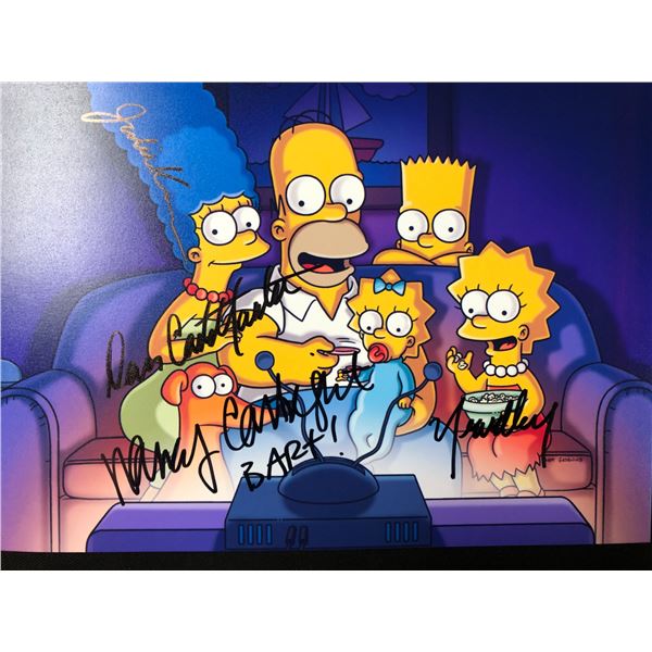 THE SIMPSONS CAST SIGNED 8 X 10 (RA COA)