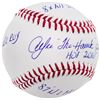 Image 2 : ANDRE DAWSON SIGNED BASEBALL WITH 5 INSCRIPTIONS (BECKETT COA)
