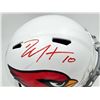 Image 2 : DANDRE HOPKINS SIGNED ARIZONA CARDINALS FULL SIZE SPEED HELMET (BECKETT COA)