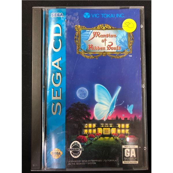 SEGA CD MANSION OF HIDDEN SOULS VIDEO GAME