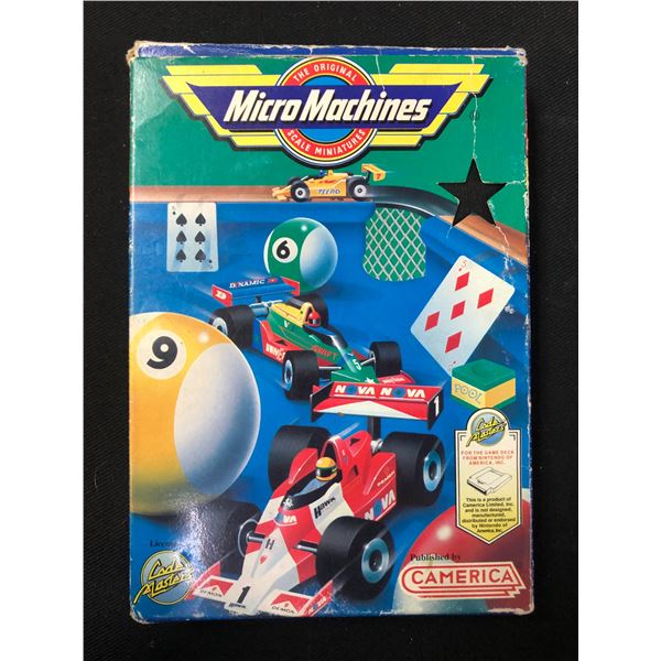CAMERICA THE ORIGINAL MICRO MACHINES VIDEO GAME