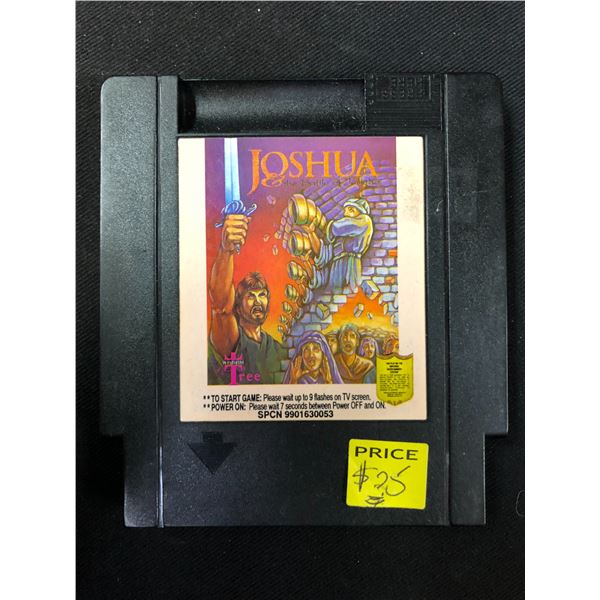 WISDOM TREE JOSHUA VIDEO GAME (NINTENDO)