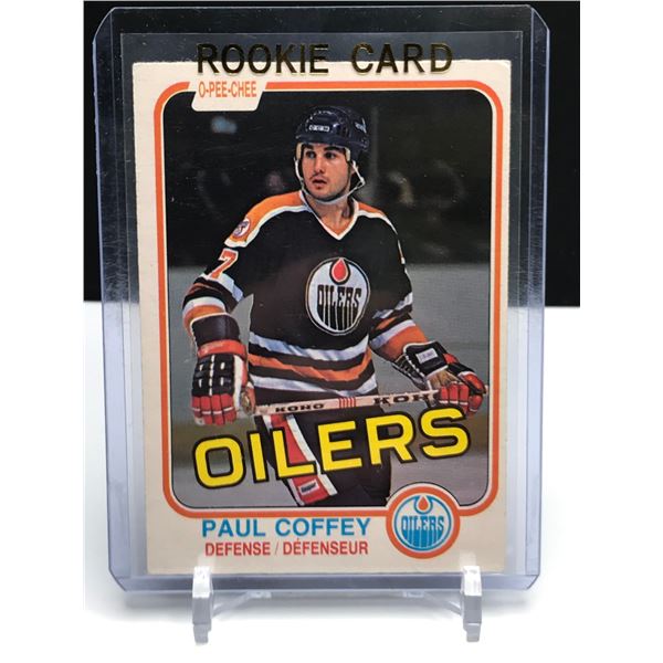 1981-82 OPC PAUL COFFEY ROOKIE CARD