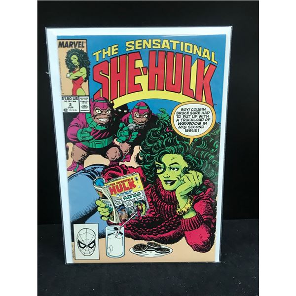 MARVEL COMICS THE SENSATIONAL SHE-HULK NO.2