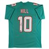 Image 1 : TYREEK HILL SIGNED MIAMI DOLPHINS FOOTBALL JERSEY (BECKETT COA)