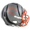 Image 1 : BOOMER ESIASON SIGNED BENGALS FULL SIZE FLASH HELMET (BECKETT COA)