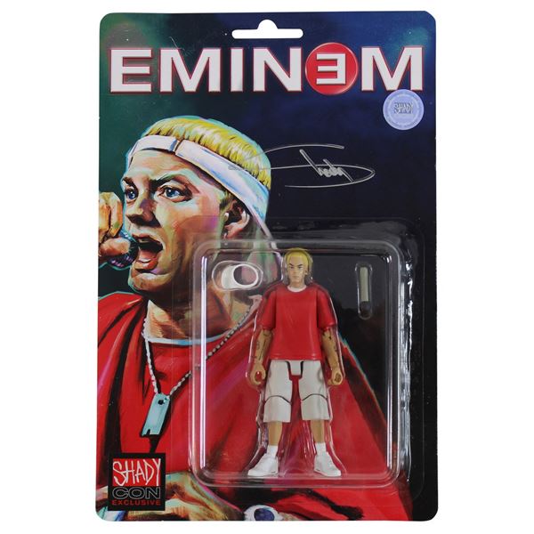 EMINEM SIGNED SHADY CON EXCLUSIVE ACTION FIGURE (BECKETT LOA)