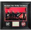 Image 1 : U2 BAND SIGNED U2 DISPLAY 24 X 24 (PSA COA)