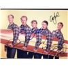 Image 1 : THE BEACH BOYS BAND SIGNED 8 X 10 (RA COA)