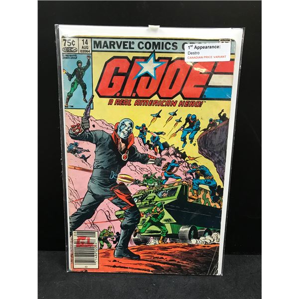 G.I.JOE #14  1ST APP DESTRO  (MARVEL COMICS)