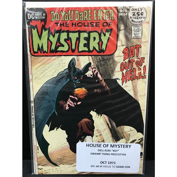 HOUSE OF MYSTERY #195 (DC COMICS)