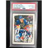 Image 1 : 1996-97 FLEER WAYNE GRETZKY SIGNED HOCKEY CARD (PSA AUTHENTIC)