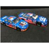 Image 1 : LOT OF 2 1:16 SCALE NASCAR DIE CAST RACE CARS