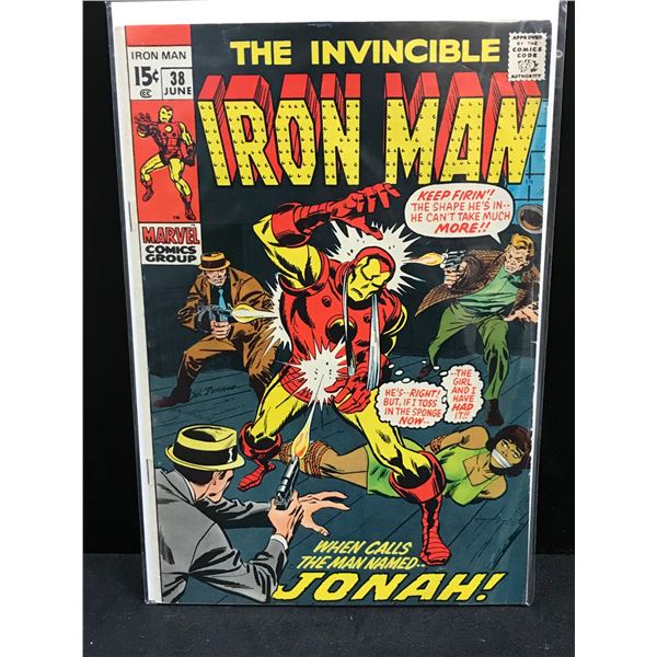 THE INVINCIBLE IRON MAN #38  (MARVEL COMICS)