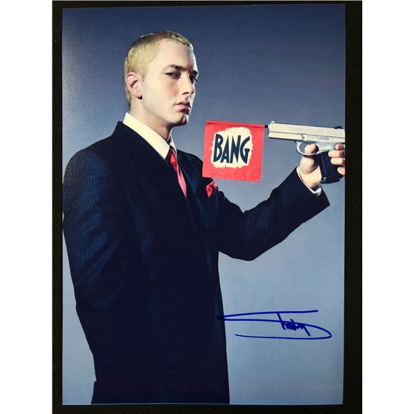 EMINEM SIGNED 8X10 PHOTO (RA COA)