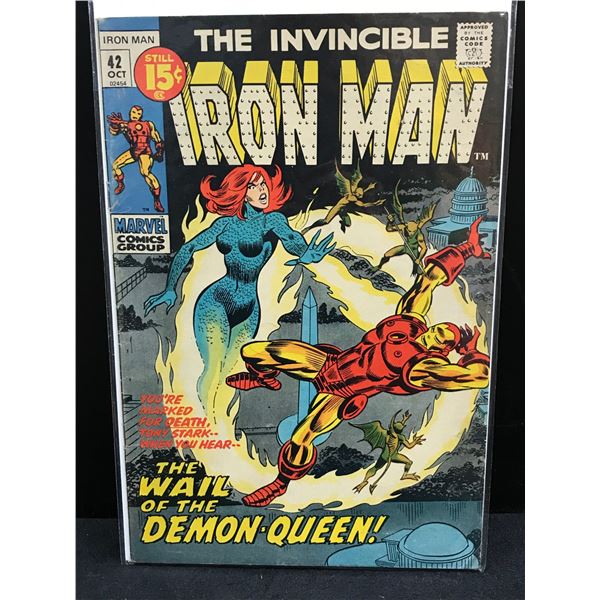 THE INVINCIBLE IRON MAN #42  (MARVEL COMICS)