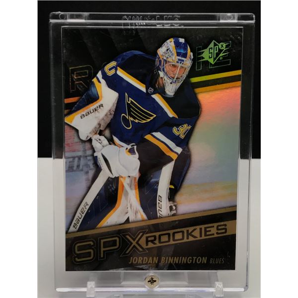 2014-15 UPPER DECK SP AUTHENTIC ROOKIES JORDAN BINNINGTON