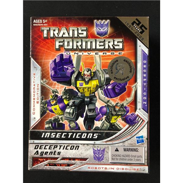 2009 SEALED TRANSFORMERS 25TH ANNIVERSARY INSECTICONS