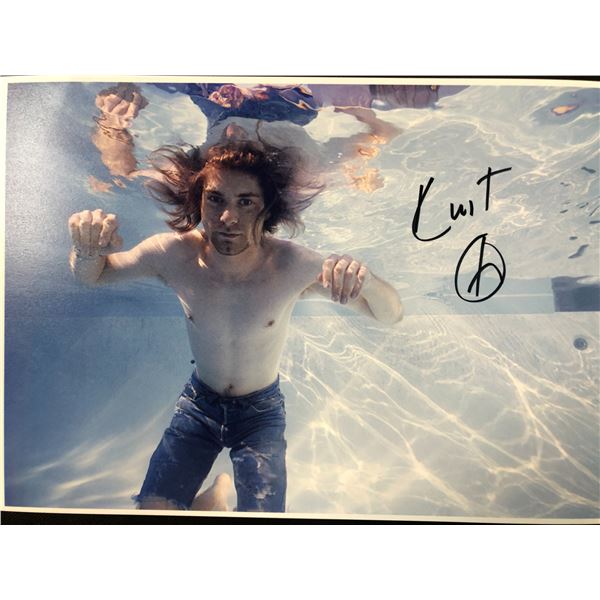 KURT COBAIN SIGNED 8X10 PHOTO (RA COA)