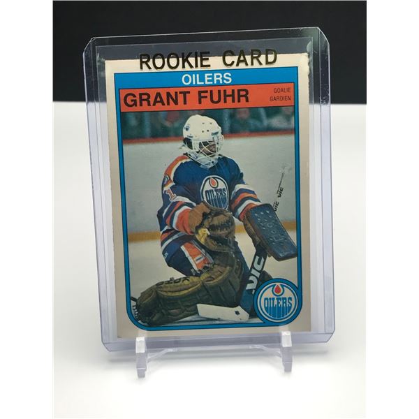 1982 O PEE CHEE GRANT FUHR ROOKIE CARD