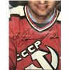 Image 2 : VLADISLAV TRETIAK SIGNED AND ENCASED OVER SIZED CARD NO.20