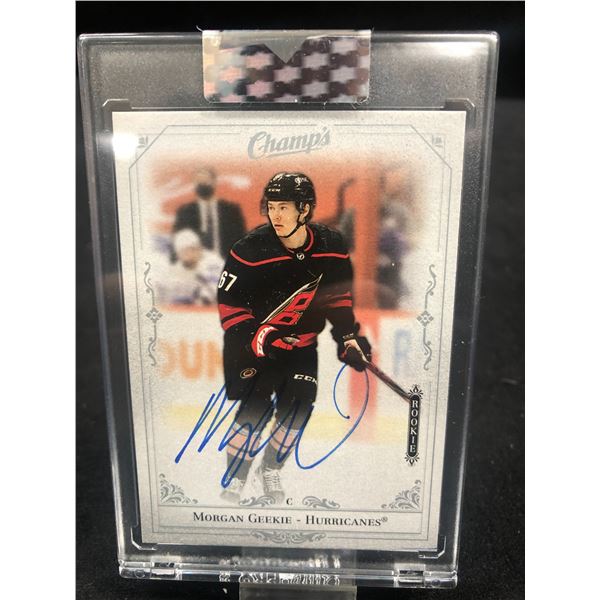 2020-21 UPPER DECK CLEAR CUT MORGAN GEEKIE