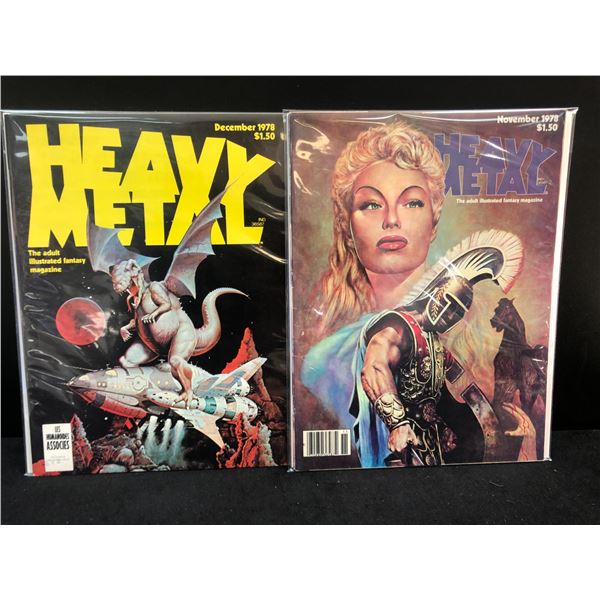 VINTAGE HEAVY METAL MAGAZINE LOT