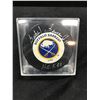 Image 1 : GILBERT PERREAULT SIGNED HHOF HOCKEY PUCK