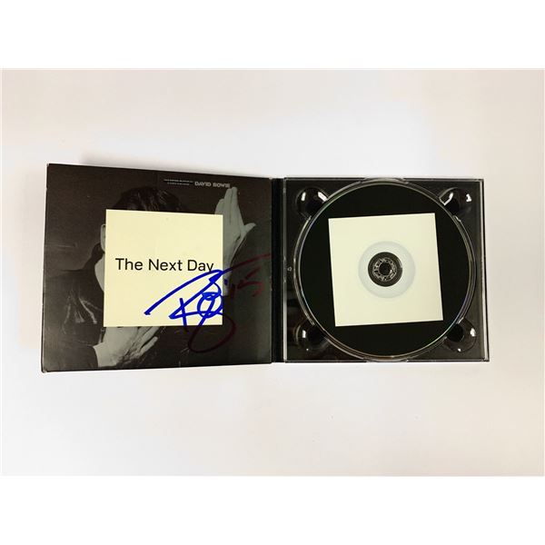 Autographed David Bowie CD Album