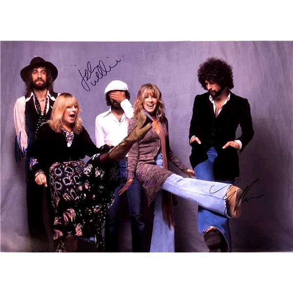 Fleetwood Mac Autograph Signed Poster