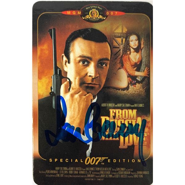 Autograph James Bond 007 Sean Connery Playing Card