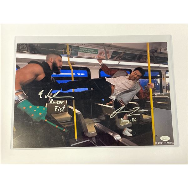 Autographed Shang-Chi JSA Poster